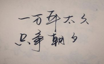 只争朝夕,不负韶华演讲稿7篇
