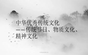 传统文化作文精选5篇