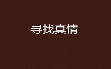 关于真情的作文参考5篇
