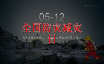5.12全国防灾减灾活动总结7篇
