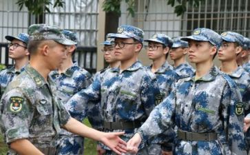 军训感作文600字优质7篇