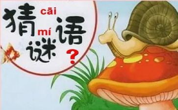 有趣的猜谜语作文6篇