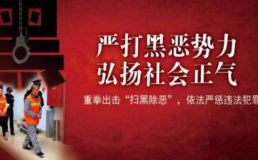 2024-2024年扫黑除恶工作总结6篇