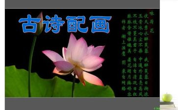 幼儿古诗画教案5篇