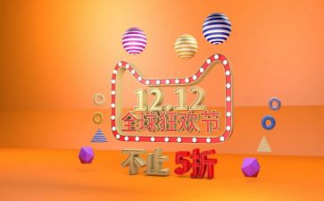 双十二活动的总结7篇