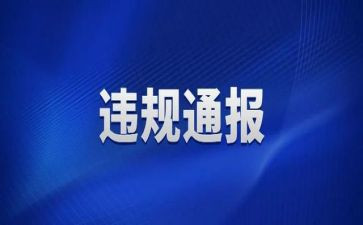 违规自查报告通用5篇