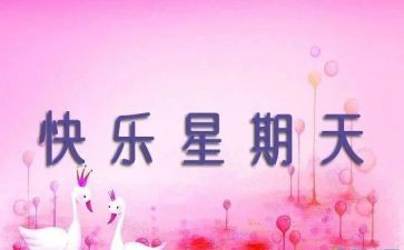 难忘的星期天作文参考7篇