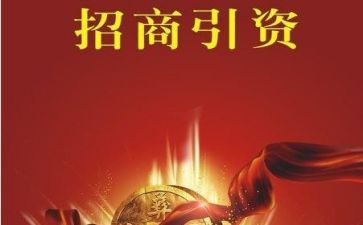 招商引资工作个人总结范文5篇