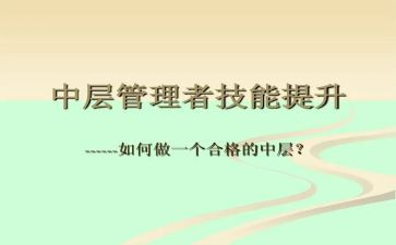 2024年中层述职报告优秀5篇